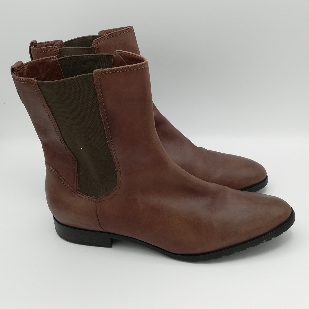 Cole Haan NikeAir Brown Chelsea Boots